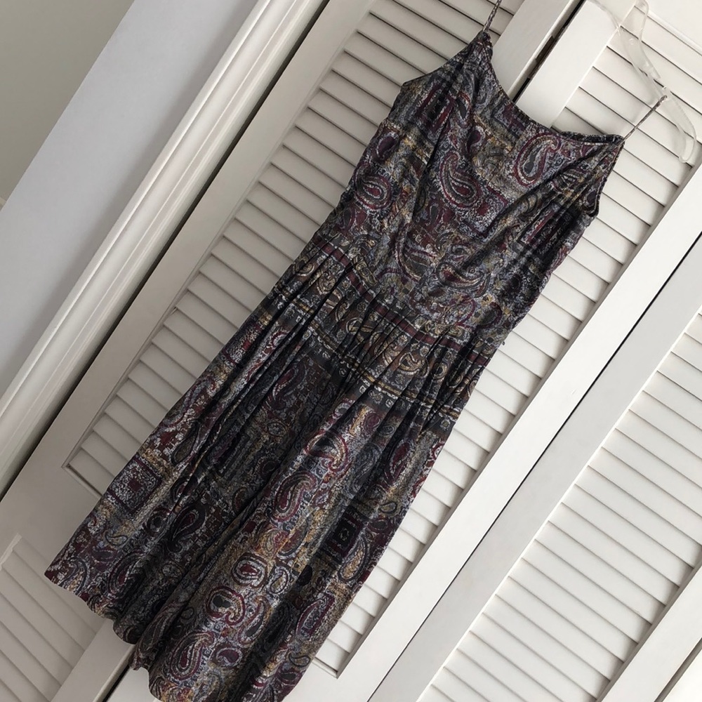 Vintage natural waist dress